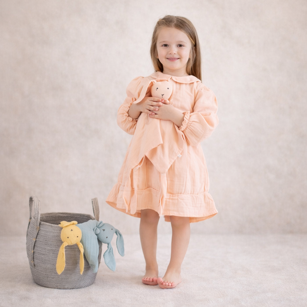 OrganicEra Bio-Musselin Kleid