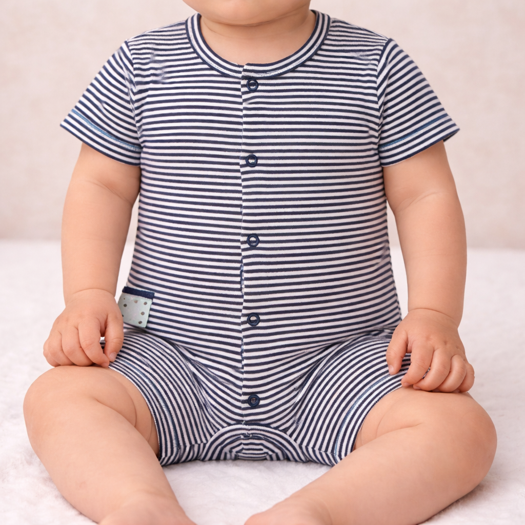 Bio Baby Strampler – weich, bequem & perfekt zum Schlafen 💛