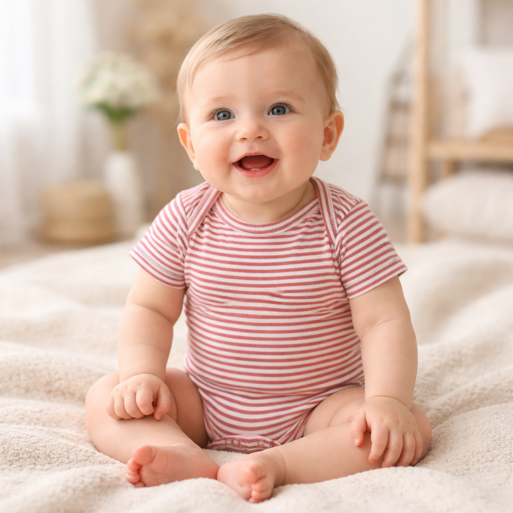 Weicher Bio Baby Body – sanft zur empfindlichen Haut 🌿