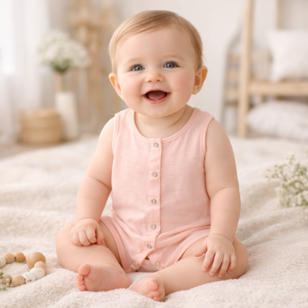 Weicher Hanf Babystrampler – natürlich & hautfreundlich 🌿