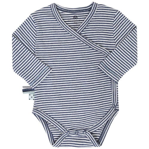OrganicEra Langarm-Kimono-Body aus Bio-Baumwolle