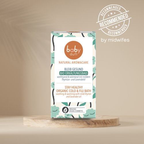 BABYDUFT Erkältungs- und Grippebad, Bio, Schweizer Herstellung