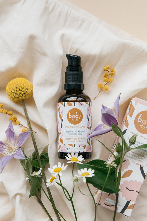 BABYDUFT Körperöl Sweet Dreams, Bio, Schweizer Herstellung