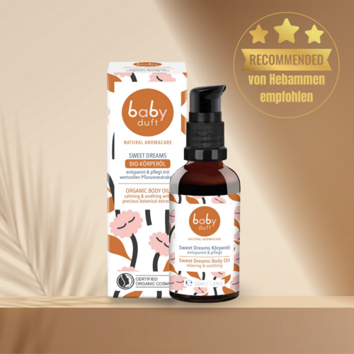 BABYDUFT Körperöl Sweet Dreams, Bio, Schweizer Herstellung
