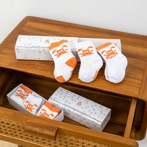 3er-Pack Babysocken aus Bio-Baumwolle