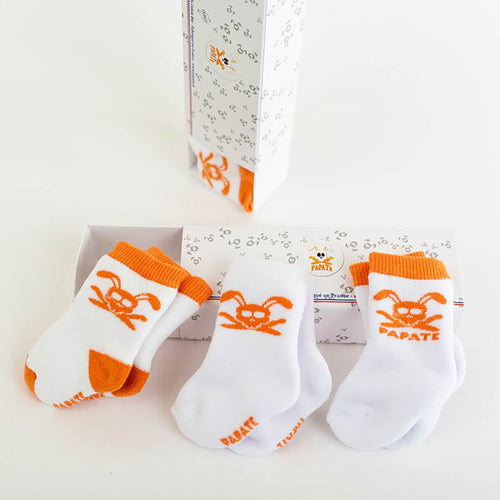 3er-Pack Babysocken aus Bio-Baumwolle