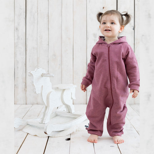 OrganicEra Bio-Jumpsuit mit Reißverschluss