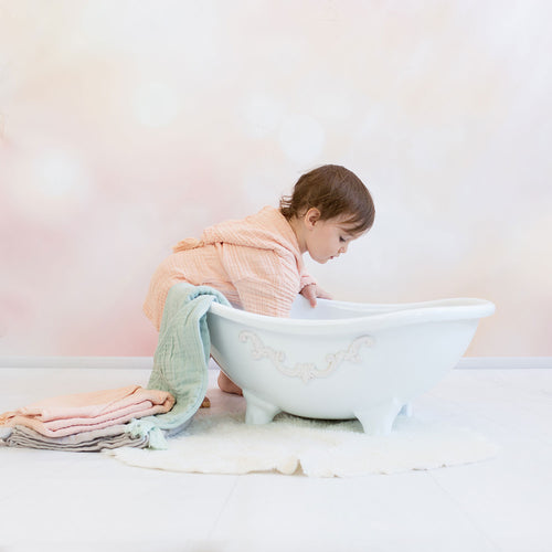 OrganicEra Musselin-Bademantel