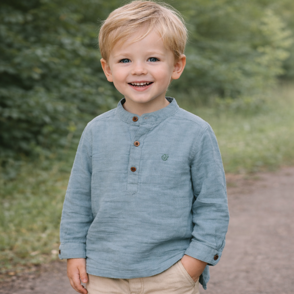 Musselin Baby Hemd – weich, atmungsaktiv & stilvoll 👶